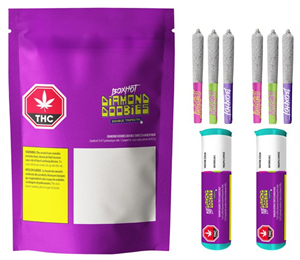 BOXHOT: Diamond Doobies - Double Trifecta Infused Multi Pack Pre Rolls (2 x 3 x 0.5g)