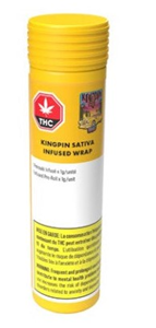 Nugz: Kingpin Sativa Infused Wrap (1 x 1g)