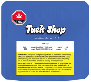 Tuck Shop: Hawaiian Marker Pure Cured Resin Disposable & Rechargeable Pen (1g)