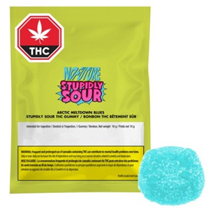 No Future: Arctic Meltdown Blues Stupidly Sour Gummy (1 pcs)