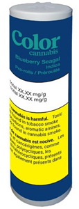 Color Cannabis: Blueberry Seagal Pre Rolls (10 x 0.35g)