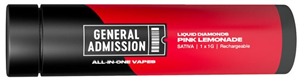 General Admission: Pink Lemonade Liquid Diamond Blend Disposable & Rechargeable Pen (1g)