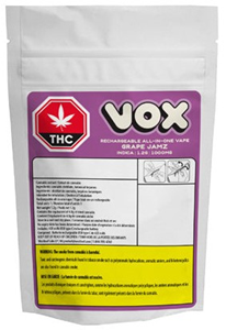 Vox: Grape Jamz Disposable & Rechargeable Pen (1.2g)