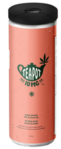 TeaPot: Peach Black Tea Rosin Beverage (355ml)