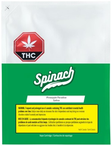Spinach: Pineapple Paradise Liquid Diamond Blend Cartridge (1g)