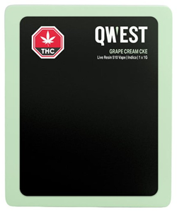 Qwest: Grape Cream CKE Live Resin Cartridge (1g)