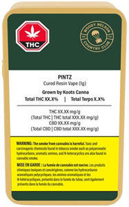 Woody Nelson: Country Club - Pintz LTO Cartridge (1g)