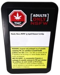 Adults Only: Cheeky Cherry NSFW Liquid Diamond Cartridge (1g)